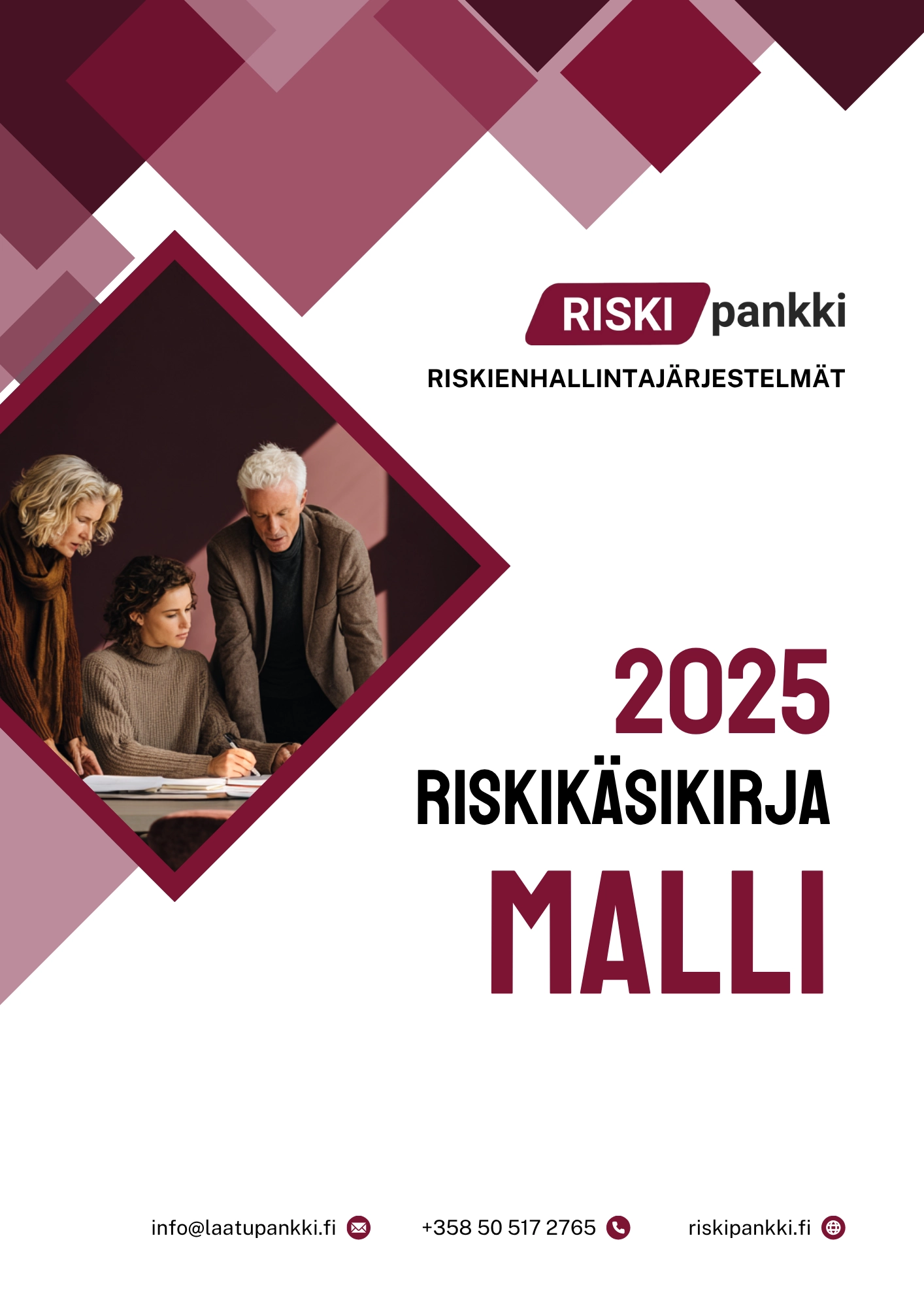 Kuva Riskipankin riskikäsikirjasta